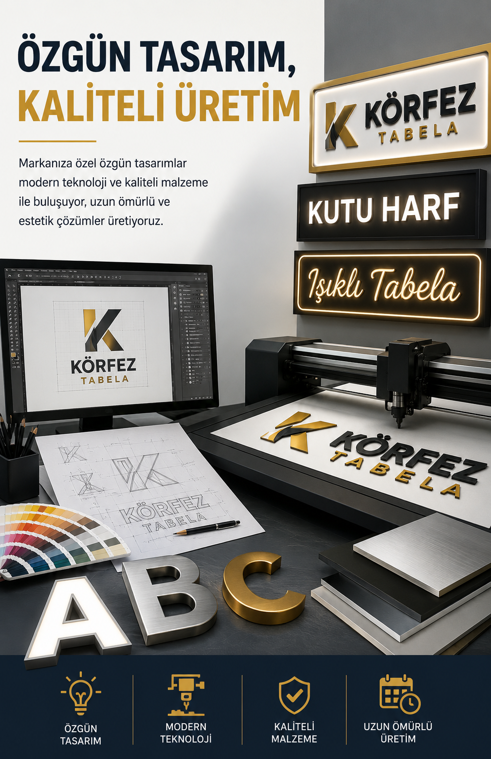Özgün Tasarım, Kaliteli Üretim